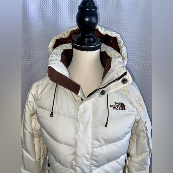 Women’s THE NORTH FACE 600 fill down Parka Arctic Bomber Jacket size small - Picture 4 of 17